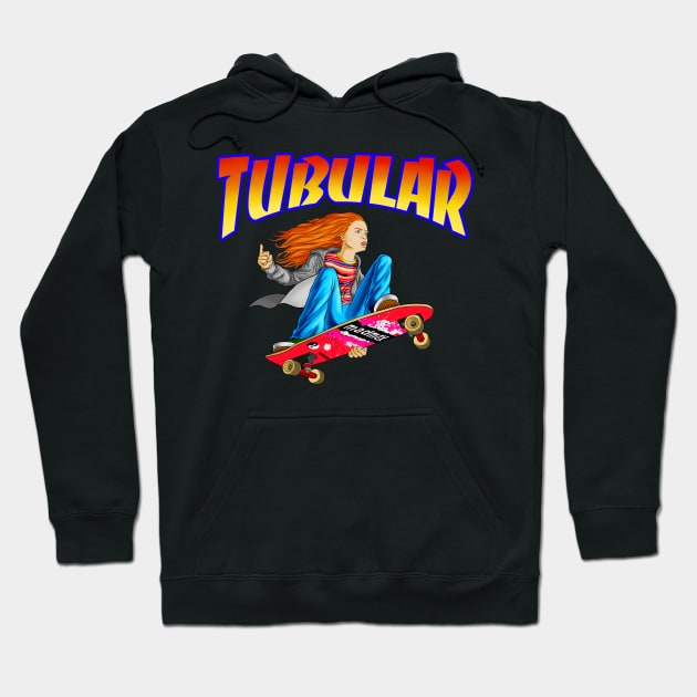 Tubular Tee Hoodie by sk8rDan